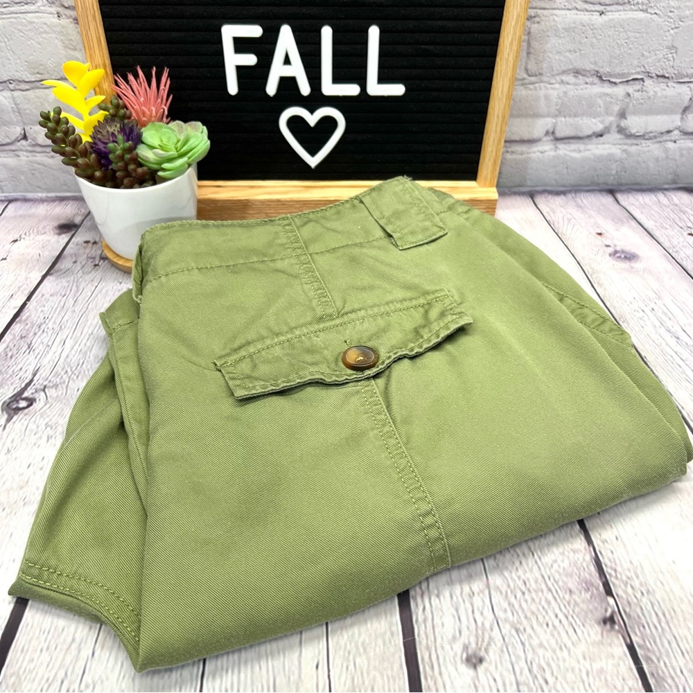 DIP Women’s Cargo, Drawstring Button/Zip Pants - Picture 2 of 9